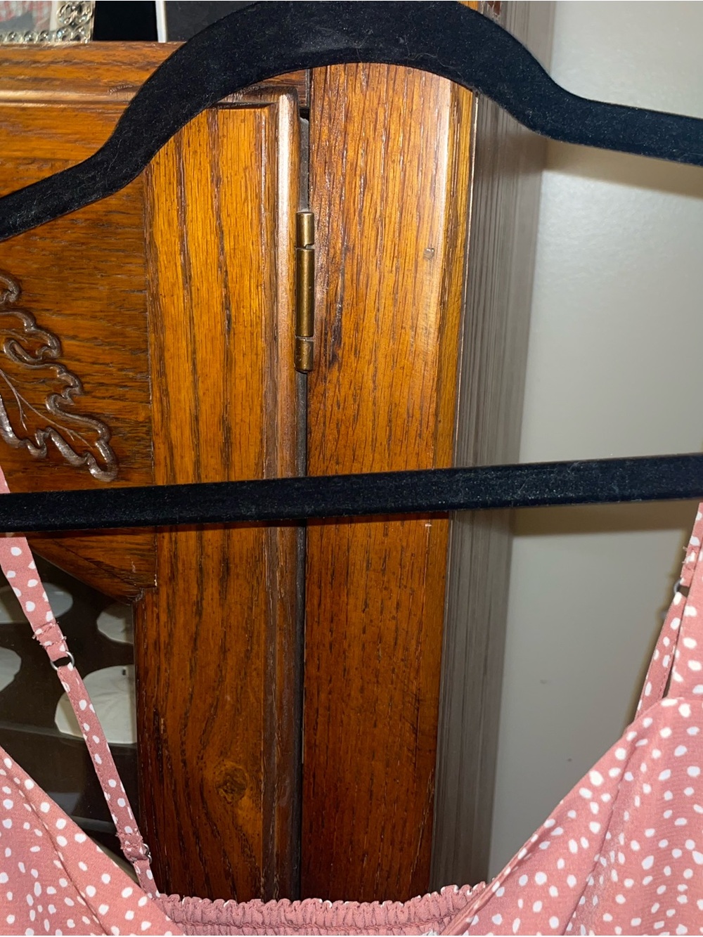 Abercrombie & Fitch Dusty Rose Dotted  Sundress, XL - Picture 7 of 8